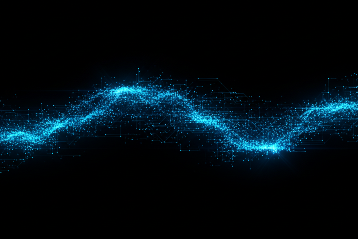 Digital Data Wave Hero